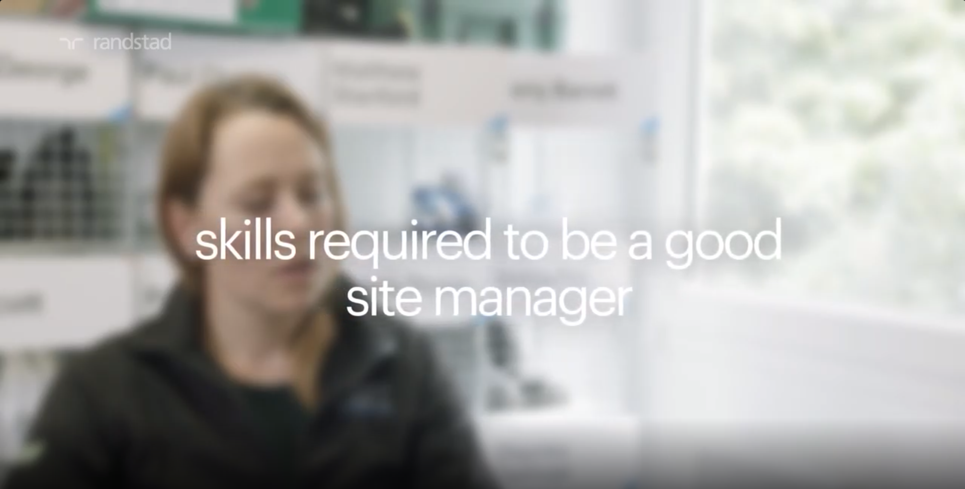 skills requires to be good site manager
