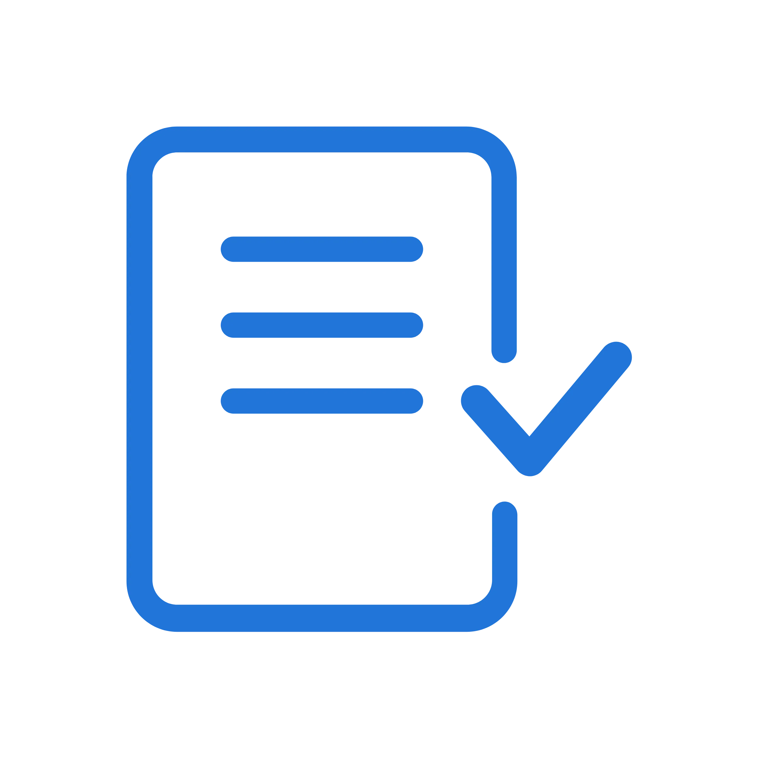 document with check