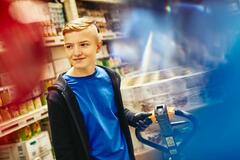 man in warehouse