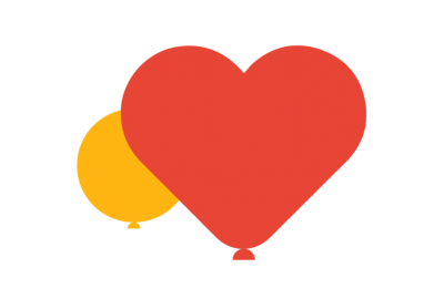 heart balloons
