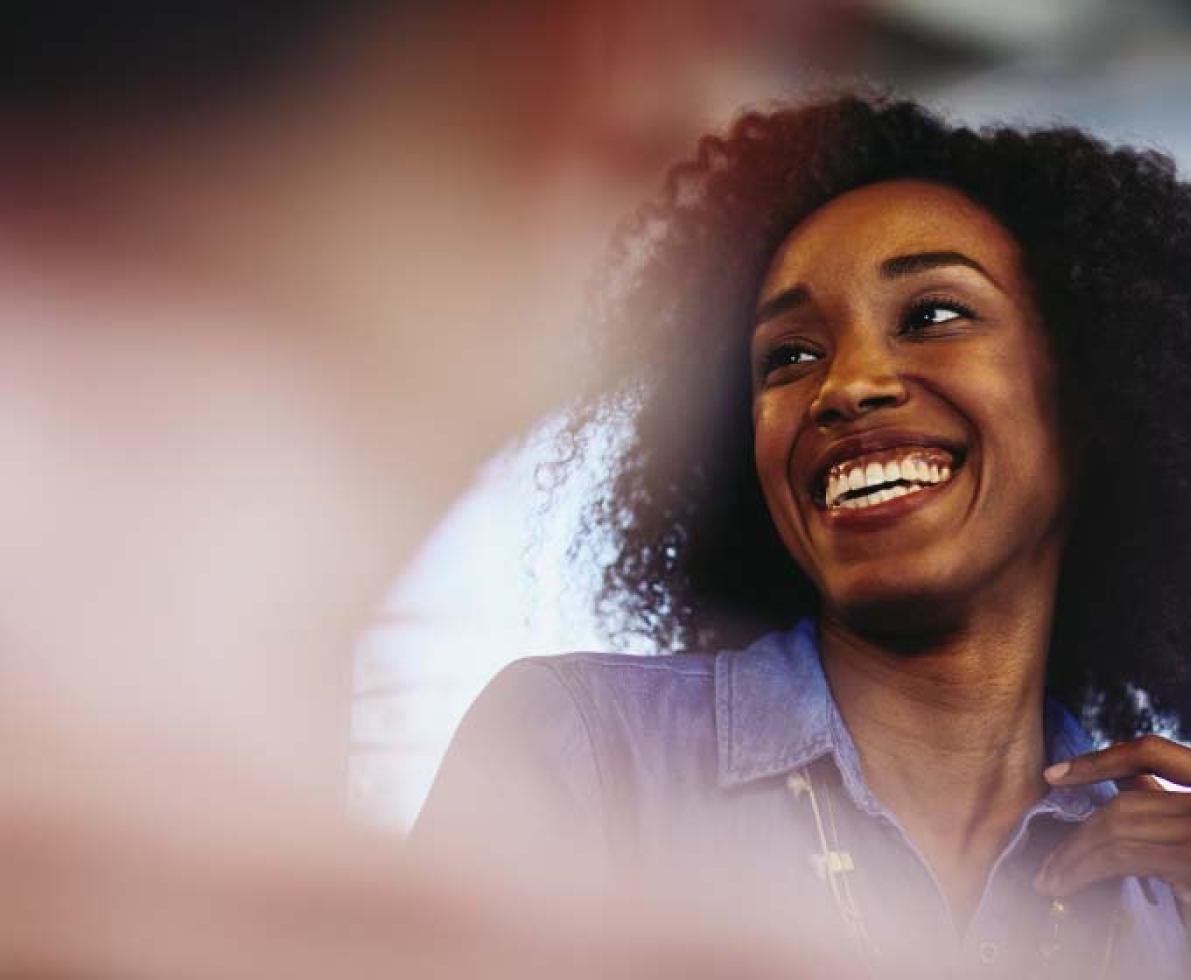 Randstad Atlanta Kloubert randstad person looking left and happy