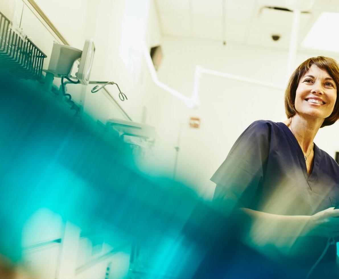 Nurse Smiling Image