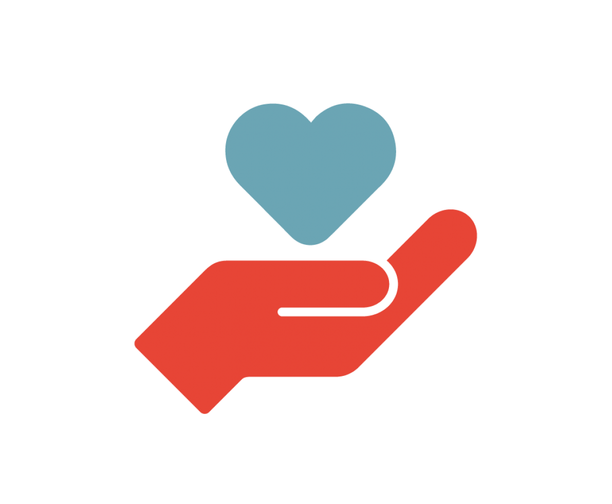 Heart In Hand Illustration