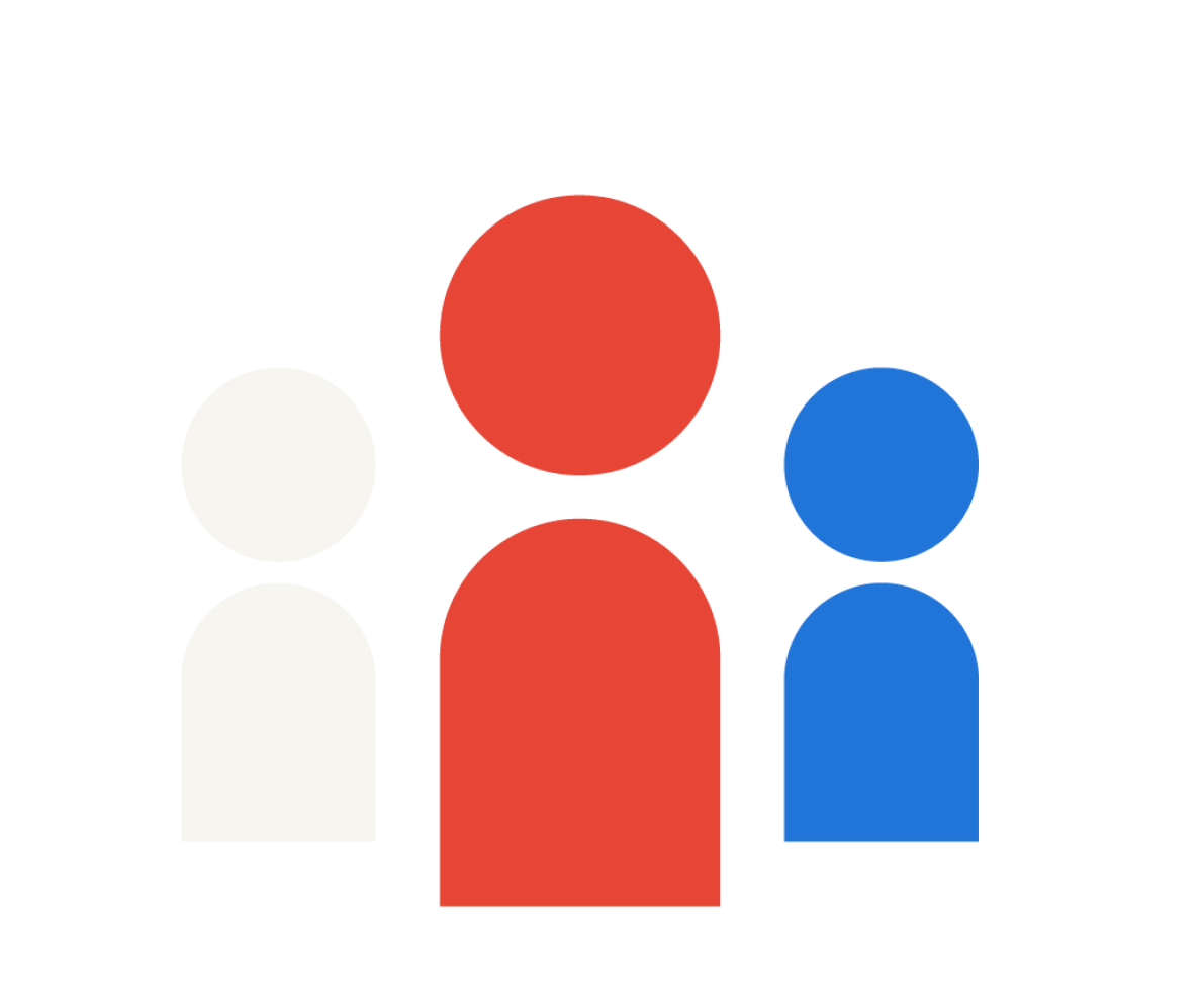 3 people