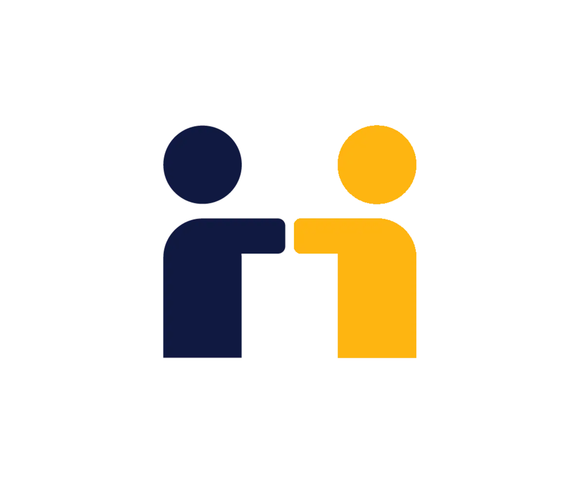 2 people