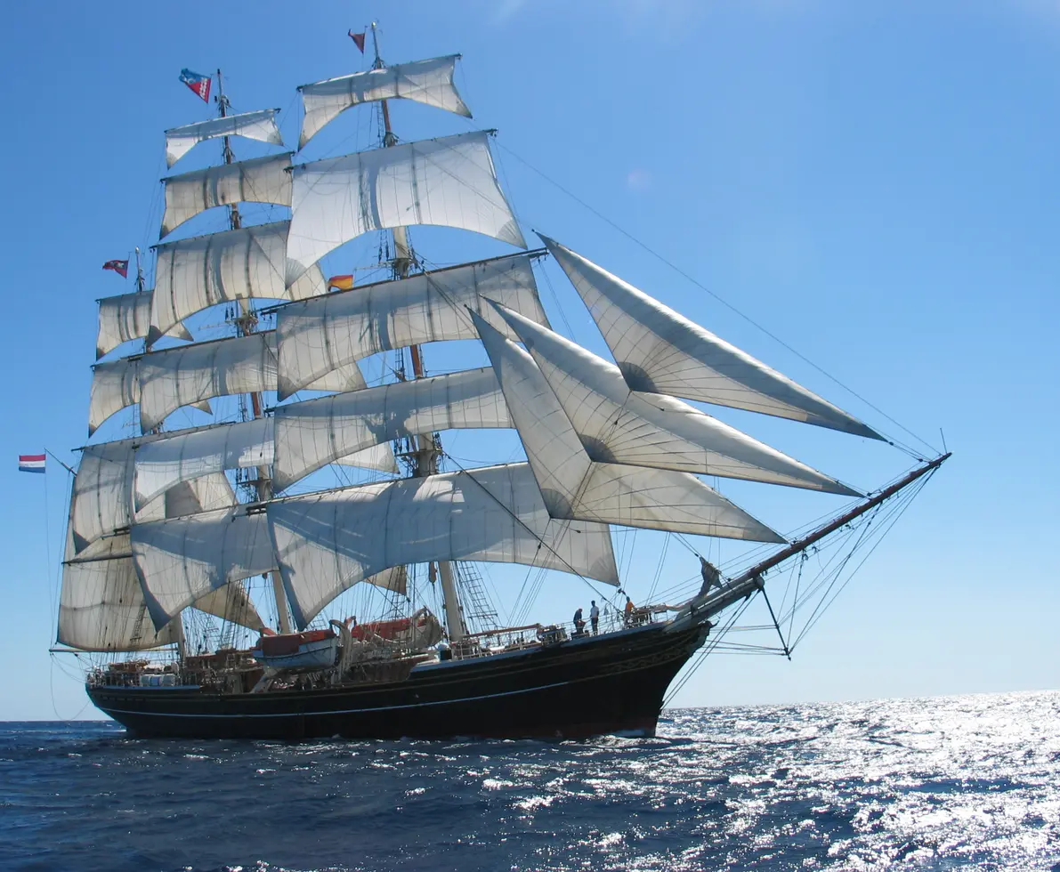 clipper at sea