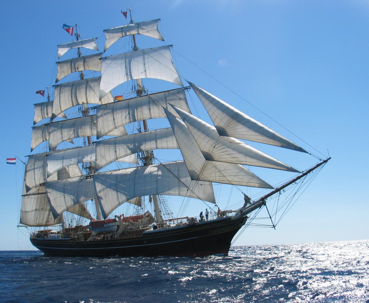 clipper at sea