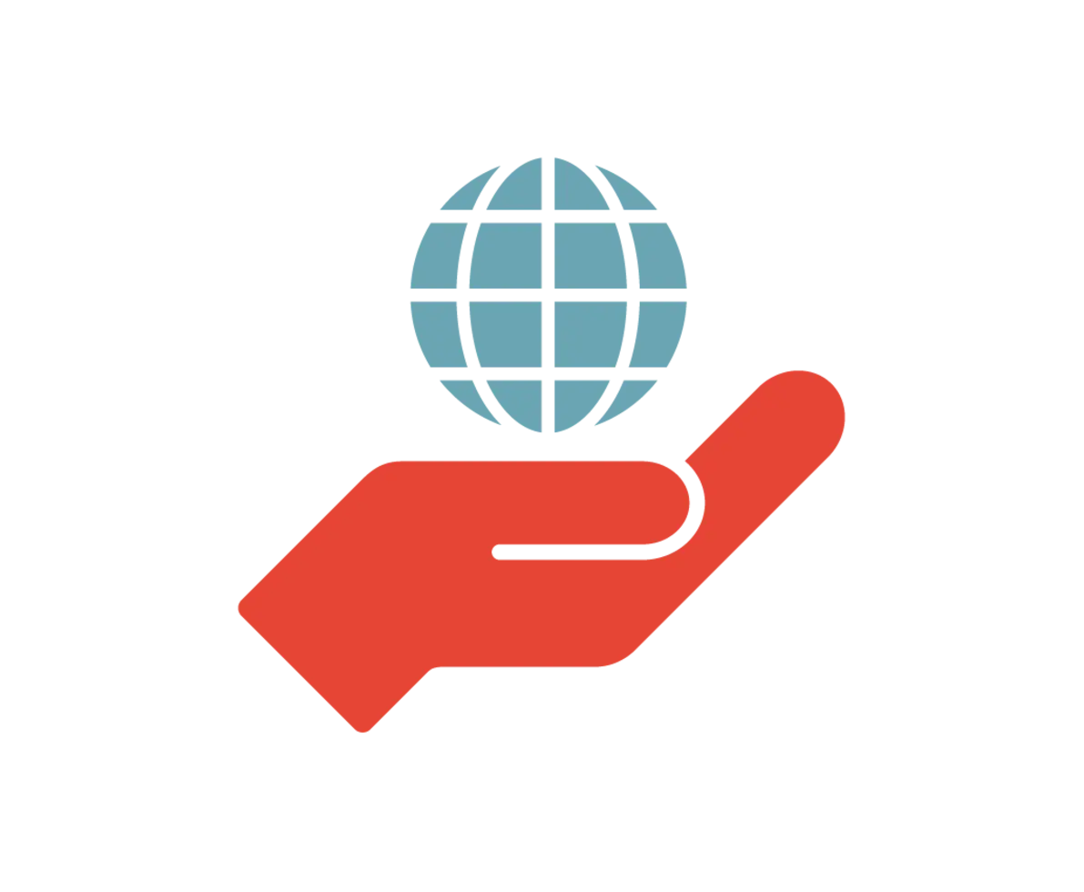 global in hand