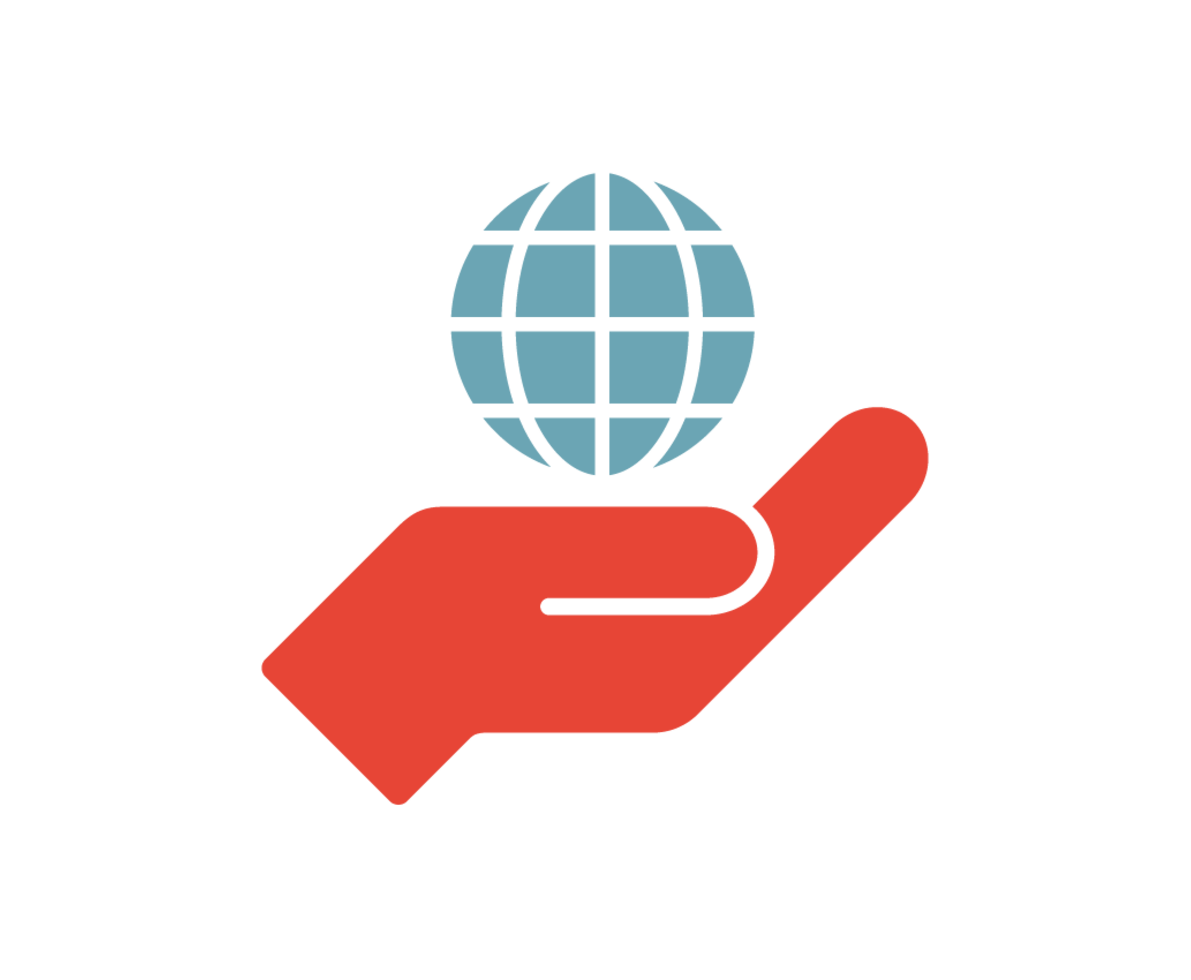 global in hand