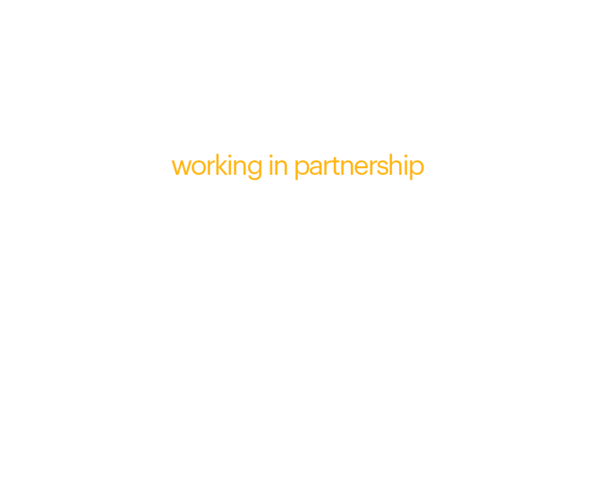 Working in partnership