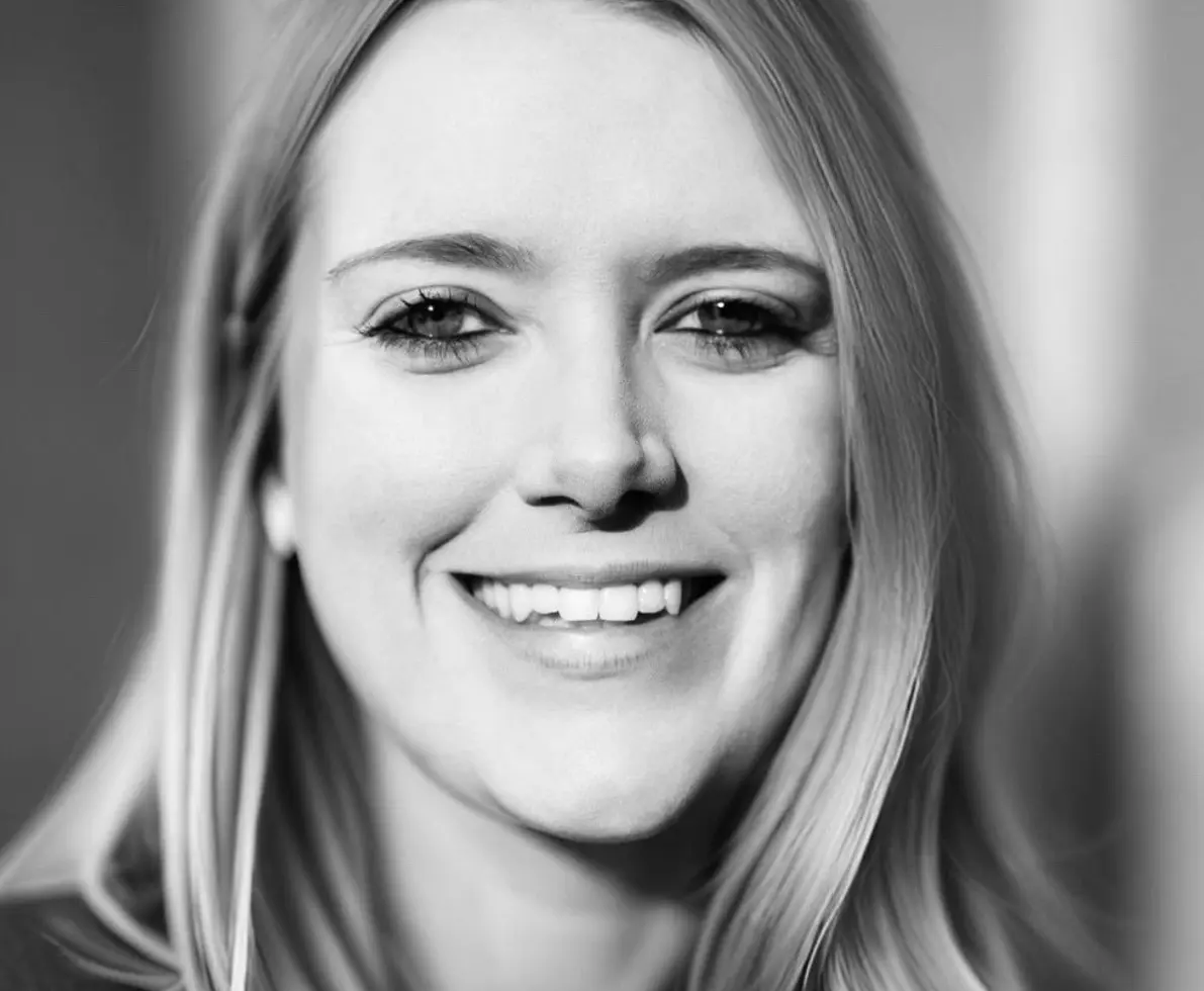 A photograph of speaker Poppy Murray