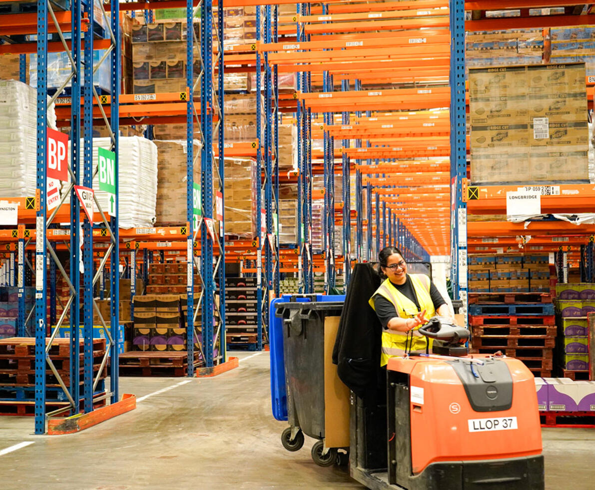 sainsburys warehouse