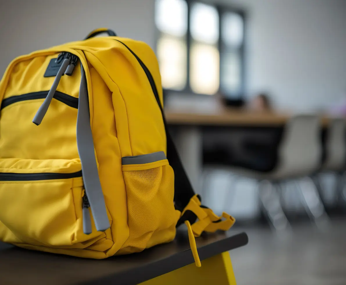 back pack for child - to promote our impact report