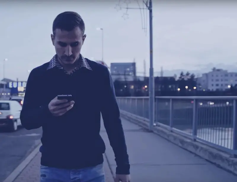human forward video