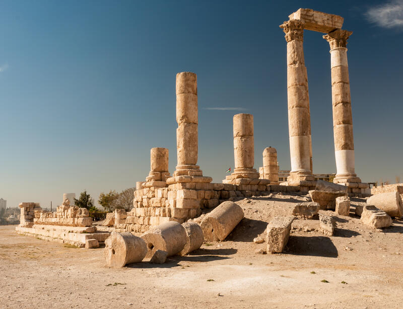 temple of hercules in jordan