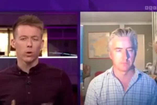 Adam on BBC interview