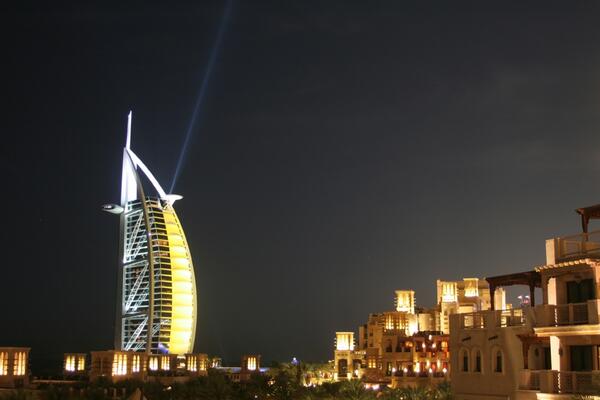 middle east at night