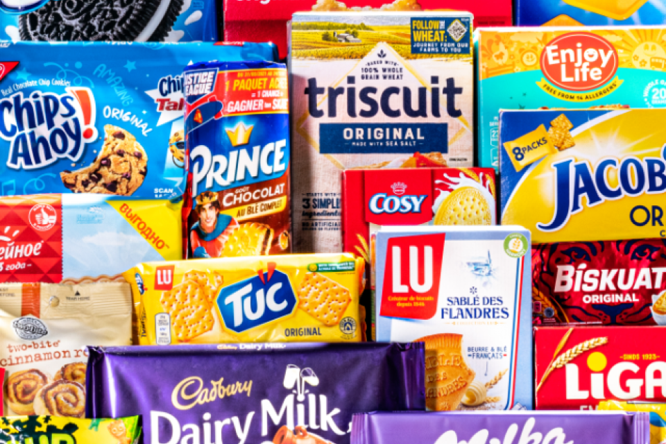 Mondelez full product range