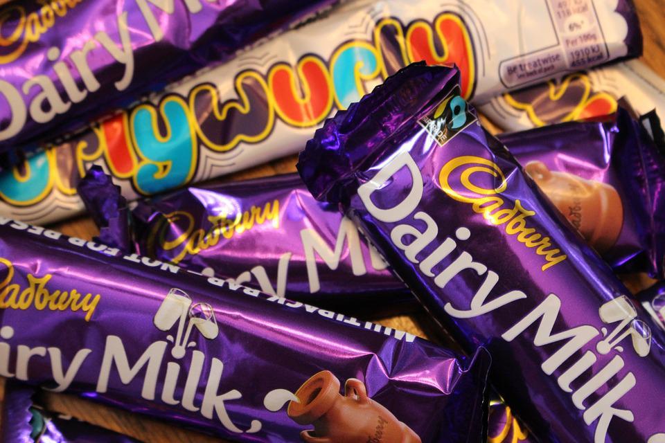 dairy milk chocolate bars