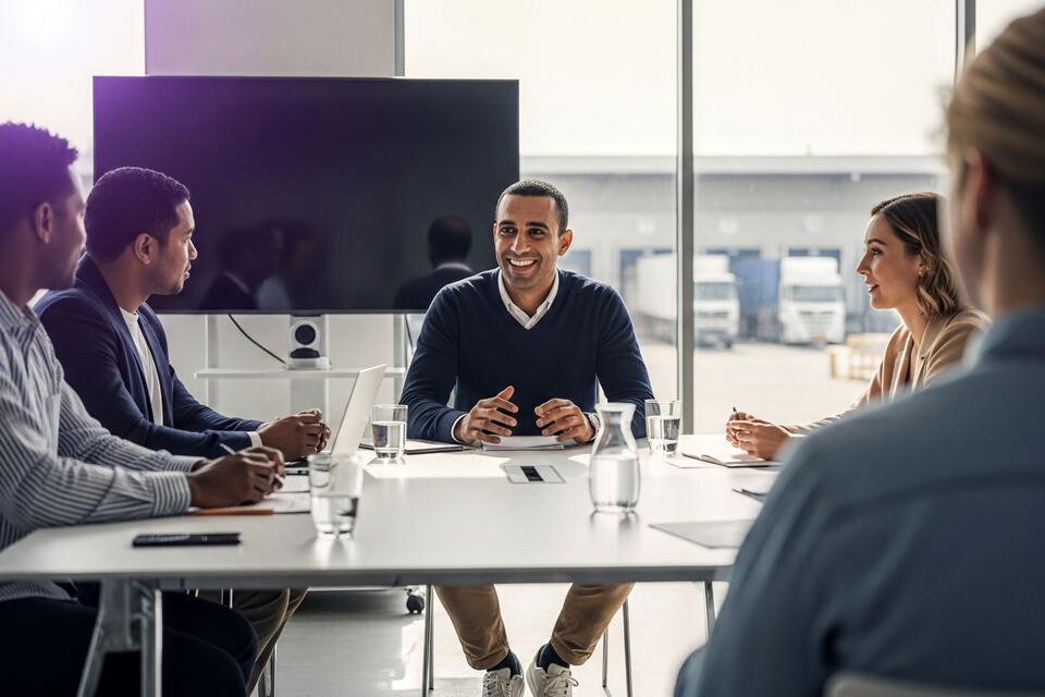 equal opportunities photo shot of diverse workforce
