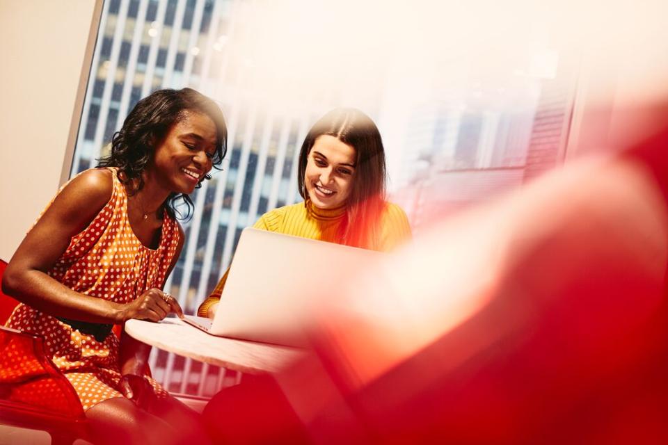 Image of 2 woman working